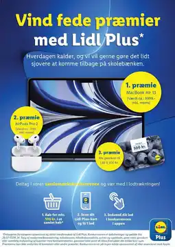 Lidl Vind fede præmier med Lidl Plus tilbud