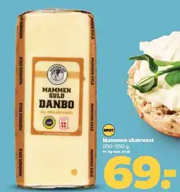 Netto Mammen skæreost tilbud