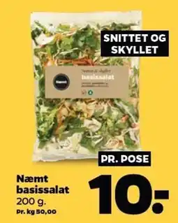 Netto Næmt basissalat tilbud