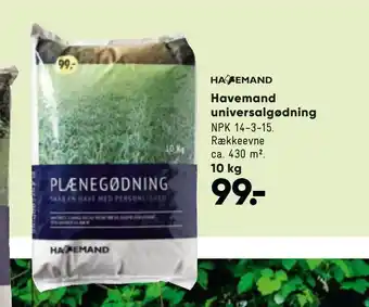 Bilka Havemand universalgødning tilbud