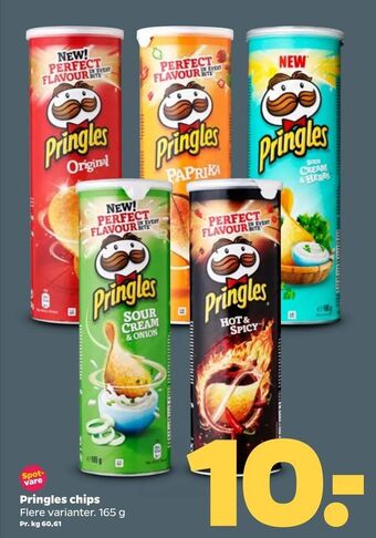 Netto Pringles chips tilbud