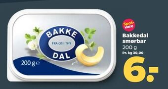 Netto Bakkedal smørbar tilbud