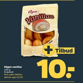 Netto Pågen vanillas tilbud
