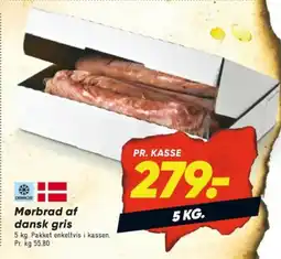 Bilka Mørbrad af dansk gris tilbud