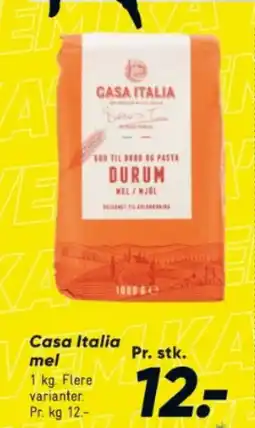 Bilka Casa Italia mel tilbud