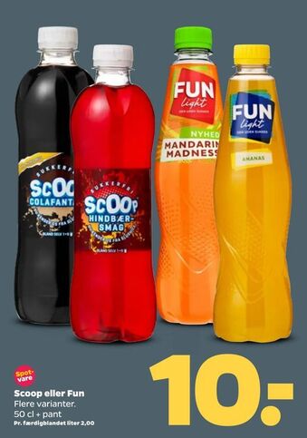 Netto Scoop eller Fun tilbud