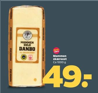 Netto Mammen skæreost tilbud