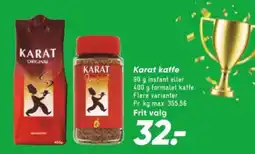 Bilka Karat kaffe tilbud