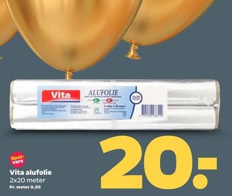 Vita alufolie