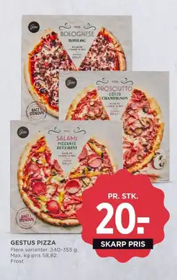 MENY Salami Piccante Zucchini Pizza tilbud