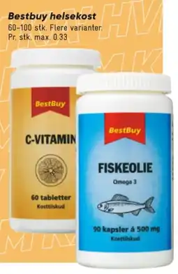 Bilka Fiskeolie tilbud
