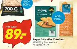 Bilka Fiskefileter tilbud
