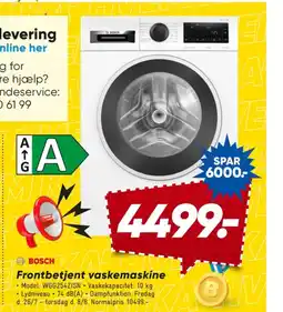 Bilka Vaskemaskine tilbud