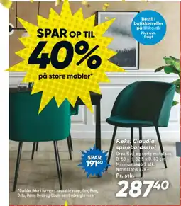 Bilka Spisebordsstol tilbud