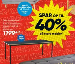 Bilka Spisebord tilbud