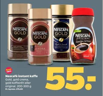 Netto Nescafé instant kaffe tilbud