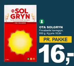 Let-Køb OTA SOLGRYN tilbud
