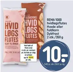 REMA 1000 REMA 1000 hvidløgsflutes Hvede eller fuldkorn tilbud