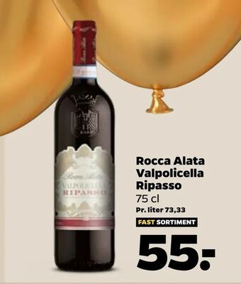 Netto Rocca Alata Valpolicella Ripasso tilbud