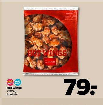 Netto Hot wings tilbud