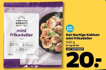 Netto Det Hurtige Køkken mini frikadeller tilbud