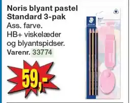 Noris blyant pastel Standard 3-pak