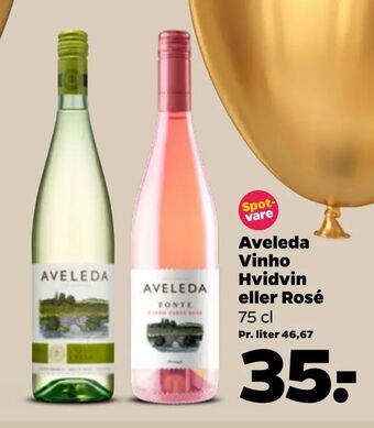 Netto Aveleda Vinho Hvidvin eller Rosé tilbud