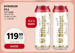 Scandinavian Park BITBURGER PILS tilbud