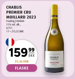 Scandinavian Park CHABLIS PREMIER CRU MOILLARD 2023 tilbud