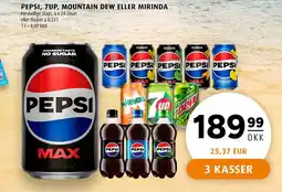 Scandinavian Park PEPSI, 7UP, MOUNTAIN DEW ELLER MIRINDA tilbud