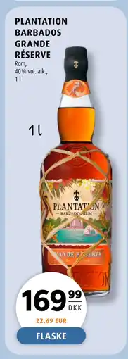 Scandinavian Park PLANTATION BARBADOS GRANDE RÉSERVE tilbud