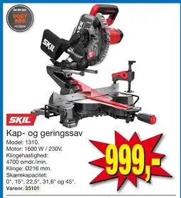 Harald Nyborg Kap- og geringssav tilbud