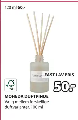 JYSK MOHEDA DUFTPINDE tilbud