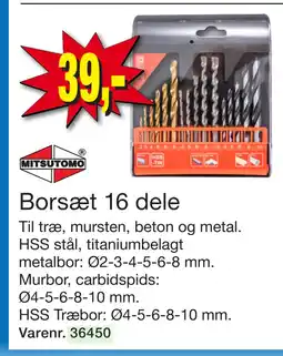 Harald Nyborg Borsæt 16 dele tilbud