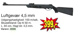 Harald Nyborg Luftgevær 4,5 mm tilbud