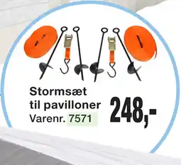 Harald Nyborg Stormsæt til pavilloner tilbud