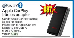 Harald Nyborg Apple CarPlay trådløs adapter tilbud