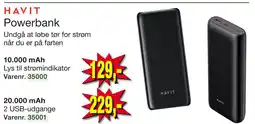 Harald Nyborg Powerbank tilbud
