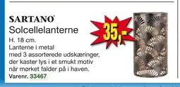 Harald Nyborg Solcellelanterne tilbud