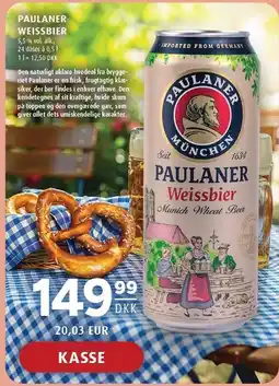 Scandinavian Park PAULANER WEISSBIER tilbud