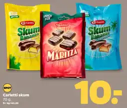 Netto Skum Bananas Saltkaramel tilbud