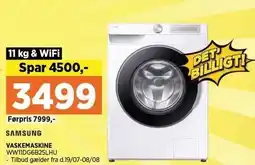 Power VASKEMASKINE tilbud