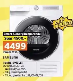 Power TØRRETUMBLER tilbud