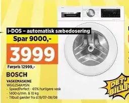 Power VASKEMASKINE tilbud