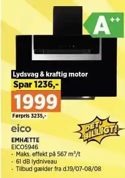 Power EMHÆTTE tilbud