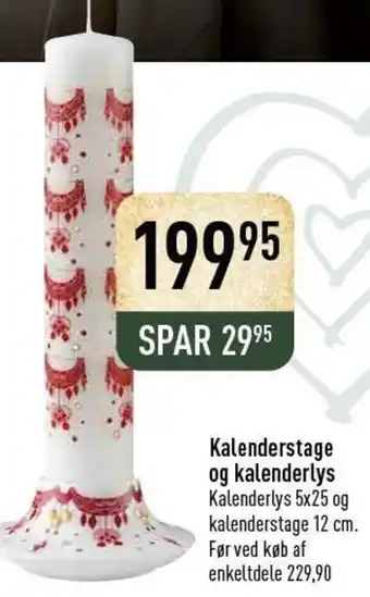 Imerco Kalenderstage Og Kalenderlys tilbud
