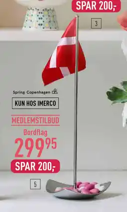 Imerco Bordflag tilbud
