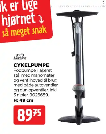 jem & fix CYKELPUMPE tilbud