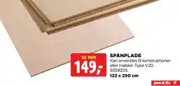 SPÅNPLADE