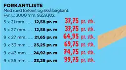 FORKANTLISTE
